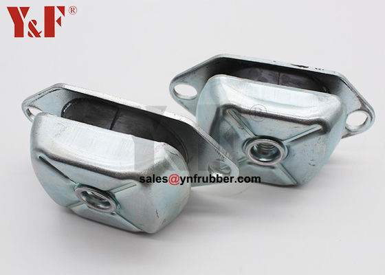 Op maat gemaakte anti-vibratie rubber montage zwart captive transit montage