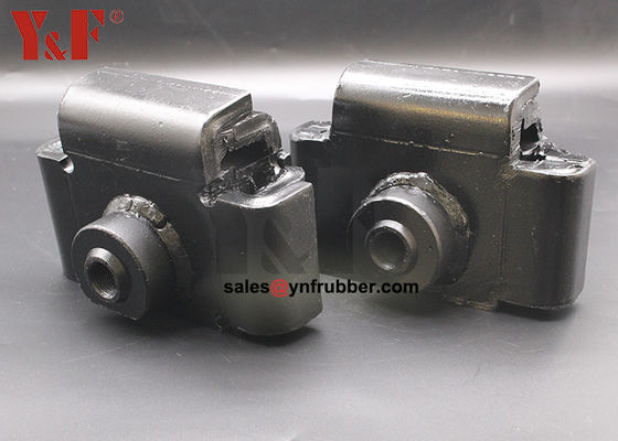 Zware M8 Flanged Rubber Mounts Anti Vibration Voor Industrieel