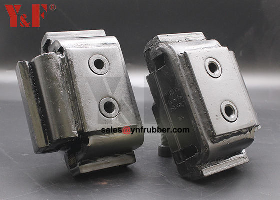 Zware M8 Flanged Rubber Mounts Anti Vibration Voor Industrieel