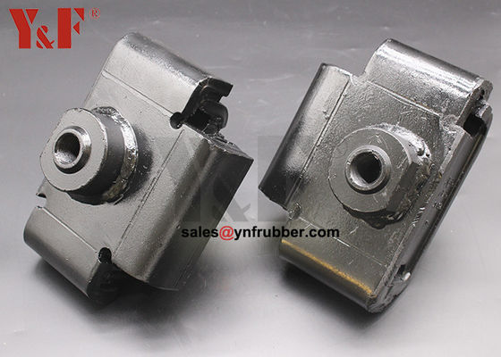 Zware M8 Flanged Rubber Mounts Anti Vibration Voor Industrieel