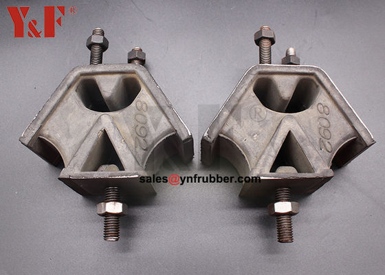 Zwarte Marine Vibration Motor Mount op maat van uw specificaties