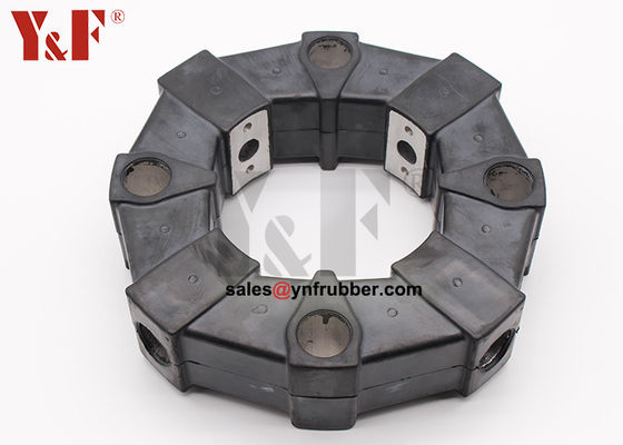 Warmtebestendige flexibele rubbercouplage Typen Cylindrische gemakkelijke installatie