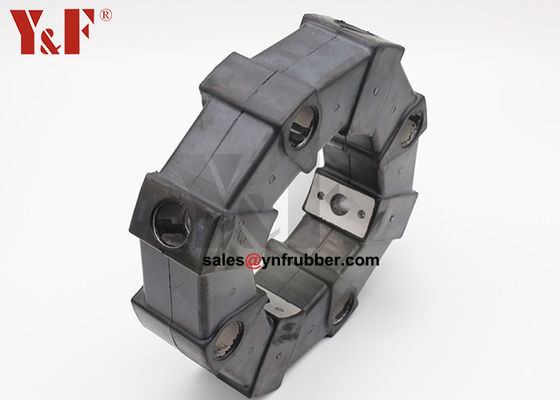Warmtebestendige flexibele rubbercouplage Typen Cylindrische gemakkelijke installatie