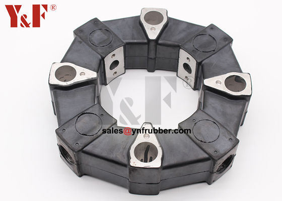 Warmtebestendige flexibele rubbercouplage Typen Cylindrische gemakkelijke installatie