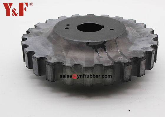 Flex-koppelingsstukken van zwart rubber