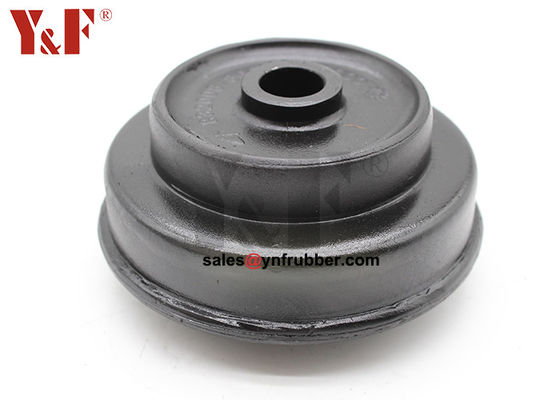 Zwarte antivibratie machine montage 1 mm - 200 mm hoogte industrieel
