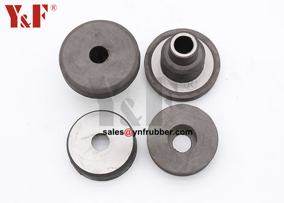 Zwarte rubber isolatie montage voeten schokbestendig EC210 motor rubber mount