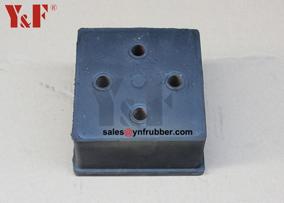 Stabiel compactor rubber montage geluidsdempende zwart kleur CE