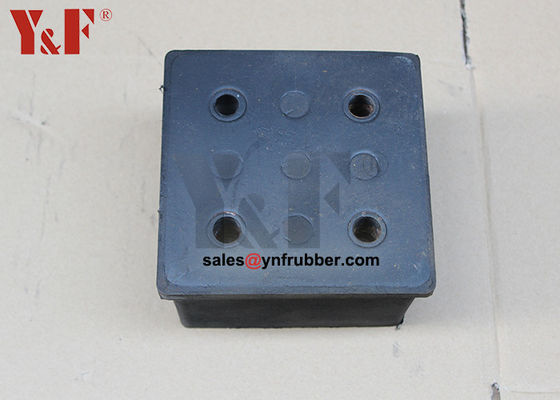 Stabiel compactor rubber montage geluidsdempende zwart kleur CE