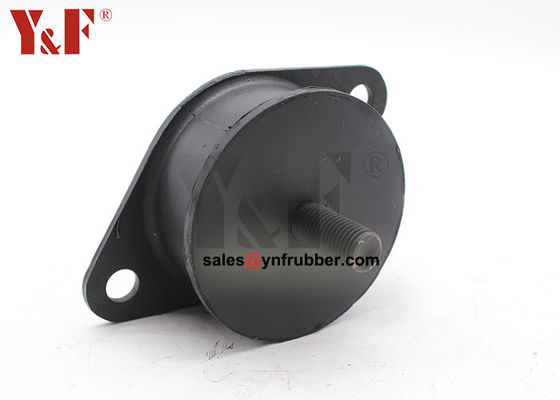 Industriële compactor rubber montage trillingsabsorptie Zwart
