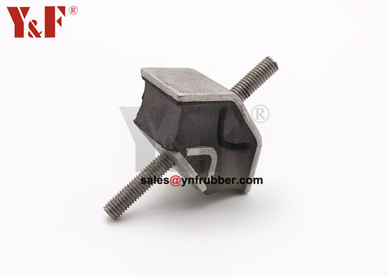 Compacte schokdemper montage rubber captive transit montage